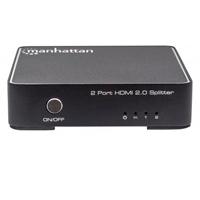 VIDEO SPLITTERMANHATTAN,207591, HDMI 4K60HZ, 1 IN2 OUT