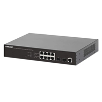 POE SWITCH ,INTELLINET,561167,WEBADMIN GB  8 PTOS 30W/PTO, 1