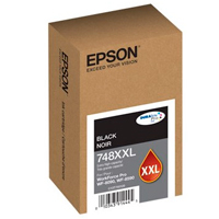 CARTUCHO EPSON MODELO T748XXL NEGRO, PARA WF-6090, WF-6590, 