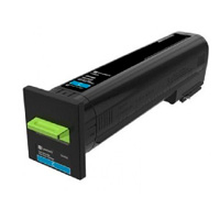 TONER LEXMARK 72K4XC0 CYAN, EXTRA ALTO RENDIMIENTO, HASTA 22000, PARA CS820DE, CX860DE, CX825DE LEXMARK 72K4XC0