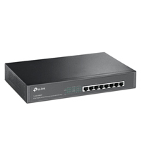 SWITCH | TP-LINK | TL-SG1008MP | 8 PUERTOS RJ45 GIGABIT 10 / 100 / 1000 | NO ADMINISTRABLE | PARA ESCRITORIO O RACK 13 PULGADAS TP LINK TL-SG1008MP