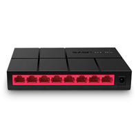 SWITCH | MERCUSYS | MS108G |8 PUERTOS RJ45 GIGABIT 10 / 100 / 1000 MBPS | NO ADMINISTRABLE | PARA ESCRITORIO TP LINK MS108G