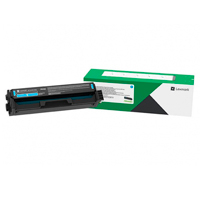 TONER LASER LEXMARK,COLOR CYAN RENDIMIENTO ESTANDAR, C3240C0, HASTA 1500 PAGINAS, MODELOS MC3224ADWE, MC3326ADWE, C3224DW, MC3224ADWE, C3326DW LEXMARK C3240C0