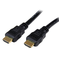 CABLE HDMI DE 150CM DE ALTA VELOCIDAD - 2X HDMI MACHO - NEGRO - ULTRA HD 4K X 2K - STARTECH.COM MOD. HDMM150CM STARTECH.COM HDMM150CM