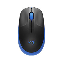 MOUSE LOGITECH M190 BLUE INAL