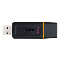 MEMORIA FLASH USB KINGSTON DATA TRAVELER EXODIA 128GB GEN 1 3.2 TIPO A NEGRO + AMARILLO (DTX/128GB)