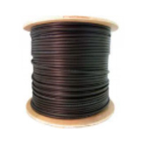 CABLE UTP SAXXON CCA DE 305M/ CATEGORIA 6/ EXTERIOR/ DOBLE FORRO/ COLOR NEGRO