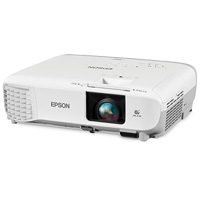 VIDEOPROYECTOR EPSON POWERLITE 119W, 3LCD, WXGA, 4000 LUMENES, HDMI, RED, (WIFI OPCIONAL)