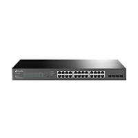 SWITCH TP-LINK SG2428P 24 PUERTOS RJ45 GIGABIT 10 / 100 / 1000 MBPS POE CON 4 RANURAS SFP GIGABIT NEGOCIACION AUTOMATICA  /  AUTO MDI  /  MDIX PARA RACK DE 19 PULGADAS TP LINK SG2428P,TL-SG2428P
