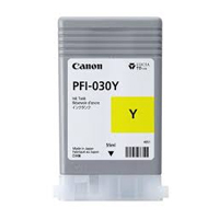 TANQUE DE TINTA CANON PFI-030 Y AMARILLO,COMPATIBLE: TA-20,TA-30,CAPACIDAD 55 ML