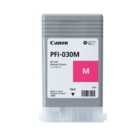 TANQUE DE TINTA CANON PFI-030 M MAGENTA,COMPATIBLE: TA-20,TA-30,CAPACIDAD 55 ML