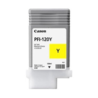 TANQUE DE TINTA CANON PFI-120 Y AMARILLO,COMPATIBLE: TM-200,TM-205,TM-300,TM-305,CAPACIDAD 130 ML