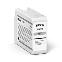 CARTUCHO EPSON MODELO T46Y GRIS, PARA PLOTTER P900 50 ML