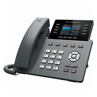 TELEFONO IP GRANDSTREAM GRP2624/ 4 CUENTAS SIP 8 LINEAS PANTALLA A COLOR WIFI BL