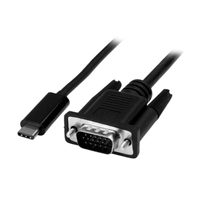 CABLE USB-C A VGA DE 2M - 1920X1200 - NEGRO - STARTECH.COM MOD. CDP2VGAMM2MB STARTECH.COM CDP2VGAMM2MB