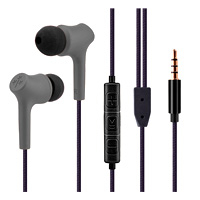 AUDIFONOS MANOS LIBRES HUNE HAYA SUSTENTABLE TRENZADO CON MICROFONO JACK 3.5 (ROCA)