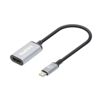CONVERTIDOR,MANHATTAN,153706,USB-C A HDMI H, 4K60HZ