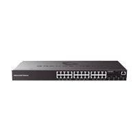 SWITCH POE GRANDSTREAM GWN7803P /  GIGABIT POE ADMINISTRABLE  /  24 PUERTOS 10 / 100 / 1000 MBPS 4 PUERTOS SFP UPLINK  /  HASTA 360W  /  COMPATIBLE CON GWN CLOUD GRANDSTREAM GWN7803P