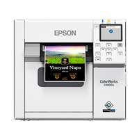 IMPRESORA DE ETIQUETAS EPSON COLORWORKS CW-C4000, USB, ETHERNET (RED), CORTADOR AUTOMATICO