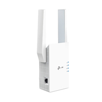 EXTENSOR DE RANGO | TP-LINK |  RE705X | WIFI 6 | AX3000 | MODOS DE TRABAJO EXTENSOR DE RANGO  /  PUNTO DE ACCESO, 2.4GHZ 574 MBPS, 5GHZ 2402 MBPS, TP LINK RE705X