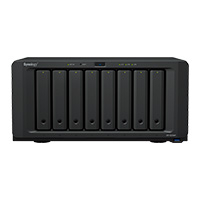 NAS SYNOLOGY DS1823XS+ /8 BAHIAS HASTA 144 TB /NUCLEO CUADRUPLE 3.3 GHZ/8GB DDR4/  LAN 2 GBE X2/ LAN 10GBE X1/USB 3.2 X3/ HOTSWAP/ SIN DISCOS DUROS/ AMD RYZEN V1780B