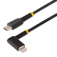 CABLE DE 2M USB-C A LIGHTNING - CABLE USB 2.0 A LIGHTNING ACODADO - CABLE USB TIPO C A LIGHTNING DE CARGA - MFI - PARA IPHONE - STARTECH.COM MOD. RUSB2CLTMM2MR