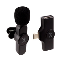 MICROFONO INALAMBRICO PARA STREAMING FIDELITY PERFECT CHOICE NEGRO