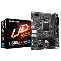 MB GIGABYTE H510M K V2 INTEL S-1200 11A GEN/2XDDR4 3200MHZ/PCIE 3.0/HDMI/4XUSB 3.1/M.2/MICRO ATX/GAMA BASICA