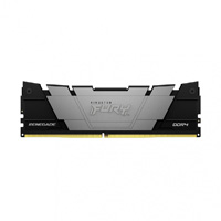 MEMORIA RAM KINGSTON DIMM DDR4 8GB 3600MT/S FURY RENEGADE BLACK XMP CL16 288PIN 1.35V C/DISIPADOR DE CALOR P/PC/GAMER/ALTO RENDIMIENTO KF436C16RB2/8