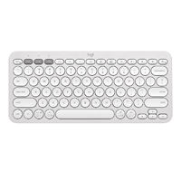 TECLADO LOGITECH PEBBLE KEYS 2 K380S BLANCO INALAMBRICO EASY-SWITCH BLUETOOTH LOGI BOLT NO INCLUIDO. (ESPAÑOL)