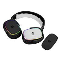 AUDIFONOS GAMER BALAM RUSH AEON HS999 / ALAMBRICA / BLUETOOTH / MICRFONO DESMONTABLE / CABLE 1.8 M / RGB / BATERIA 26 H / WINDOWS, MAC, ANDROID, XBOX, SWITCH , PS4, PS5 / NEGRO / BR-936934