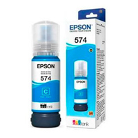 BOTELLA DE TINTA EPSON MODELO T574 CYAN  PARA L8050