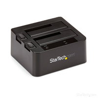 DOCKING STATION DE 2 BAHIAS - SARTECH.COM - USB 3.1 A SATA - USB 3.1 (10 GBPS) - SATA I/II/III DE 2.5/3.5 - BASE DE ACOPLAMIENTO SSD/HDD - DE INTERCAMBIO EN CALIENTE - CARGA SUPERIOR