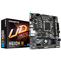 MB GIGABYTE H610M H S-1700 12VA 13VA 14VA GEN / 2X DDR5 5600