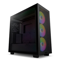 GABINETE NZXT H7 FLOW RGB /NEGRO/CON VENTANA/MIDI-TOWER/MICR