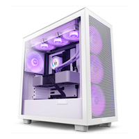 GABINETE NZXT H7 FLOW RGB /BLANCO/CON VENTANA/MIDI-TOWER/MIC