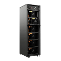 GABINETE EXTERNO VERTIV LIEBERT 24EB 12280CAB100 24 BATERIAS 12V 80AH BREAKER CABLEADO FRAME 100KVA
