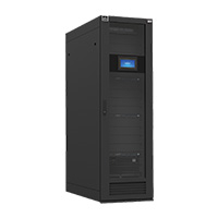 SMARTCABINET 42U, 600MM WIDTH, 3 KW AVAILABLE COOLING WITH EXTERNAL CONDENSER, SWITCHED RACK PDU, MECHANICAL LOCK, TO BE USED WITH LIEBERT GXT5 6KVA 208V UPS