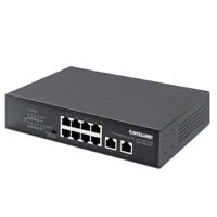 POE SWITCH ,INTELLINET,561402, GB  8 PTOS 32W / PTO, 120W, + 2 RJ45 INTELLINET 561402