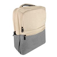 MOCHILA PERFECT CHOICE PARA LAPTOP 15.6 PULGADAS MATERIAL RESISTENTE SUNSET - TAUPE