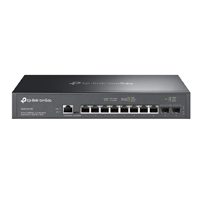 SWITCH | TP-LINK | SG3210X-M2 | SWITCH ADMINISTRABLE | 8 PUERTOS 2.5 GPS | 2 PUERTO SFP 10GPS | OMADA SDN | PUERTOS 2.5G PARA WIFI 7 / 6E / 6 TP LINK SG3210X-M2
