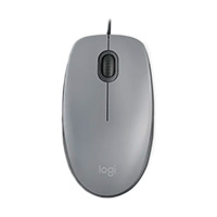 MOUSE LOGITECH M110 SILENCIOSO OPTICO ALAMBRICO USB PC / MAC GRIS LOGITECH 910-006757