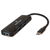 HUB USB TIPO C - 3 PUERTOS USB-A 1 PUERTO USB-C PERFECT CHOICE
