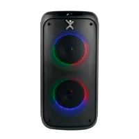 MINI BAFLE DUAL 5 FUNCION TWS LUZ RGB Y MICROFONO MINIGLOW PERFECT CHOICE