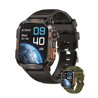 RELOJ INTELIGENTE DEPORTIVO EVEREST PERFECT CHOICE, SUMERGIBLE CON LAMPARA Y BRUJULA INTEGRADAS, PROTECCION IPX68