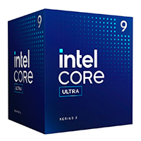 PROCESADOR INTEL CORE ULTRA 9-285 S- 1851 SERIE 2 /HASTA 5.6 GHZ /CACHE 36MB /24 CORES 8P16E /GRAFICOS INTEL /VPRO /CON DISIPADOR /GAMER ALTO