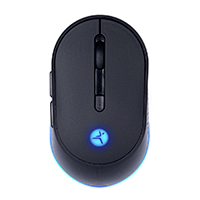 MOUSE TECHZONE TZACMOI24 INALAMBRICO RECARGABLE BLUETOOTH 2.4GHZ HASTA 1200,2400,3200 DPI