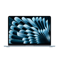 MACBOOK AIR 13 PULGADAS/CHIP M4 DE APPLE CON 10CPU Y 8GPU/16GB/256GB SSD/2 PUERTOS THUNDERBOLT 4/AD USB-C 30W/MAGIC KEYBOARD CON TOUCH ID/AZUL CIELO