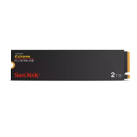 UNIDAD DE ESTADO SOLIDO SSD INTERNO SANDISK EXTREME 2TB M.2 2280 NVME PCIE GEN4 LECT.5150MBS ESCRIT.4850MBS PC LAPTOP MINIPC SDSSDX3N-2T00-G26