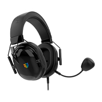 AUDIFONOS GAMER BALAM RUSH AVIATOR LEVEL HA757  /  DIADEMA ALAMBRICA  /  PC - DISP MOVILES - CONSOLAS  /  SONIDO ESTEREO  /  MICROFONO OMNIDIRECCIONAL  /  RGB PERSONALIZABLE  /  NEGRO  /  BR-941167 BA
